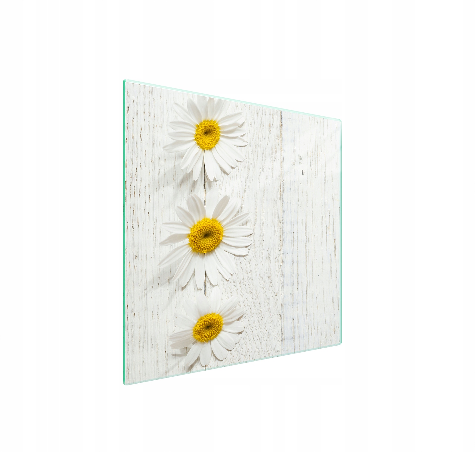 Skleněná Ochranná Deska Na Sporák 50x52 Dřevo Tvrzené Sklo