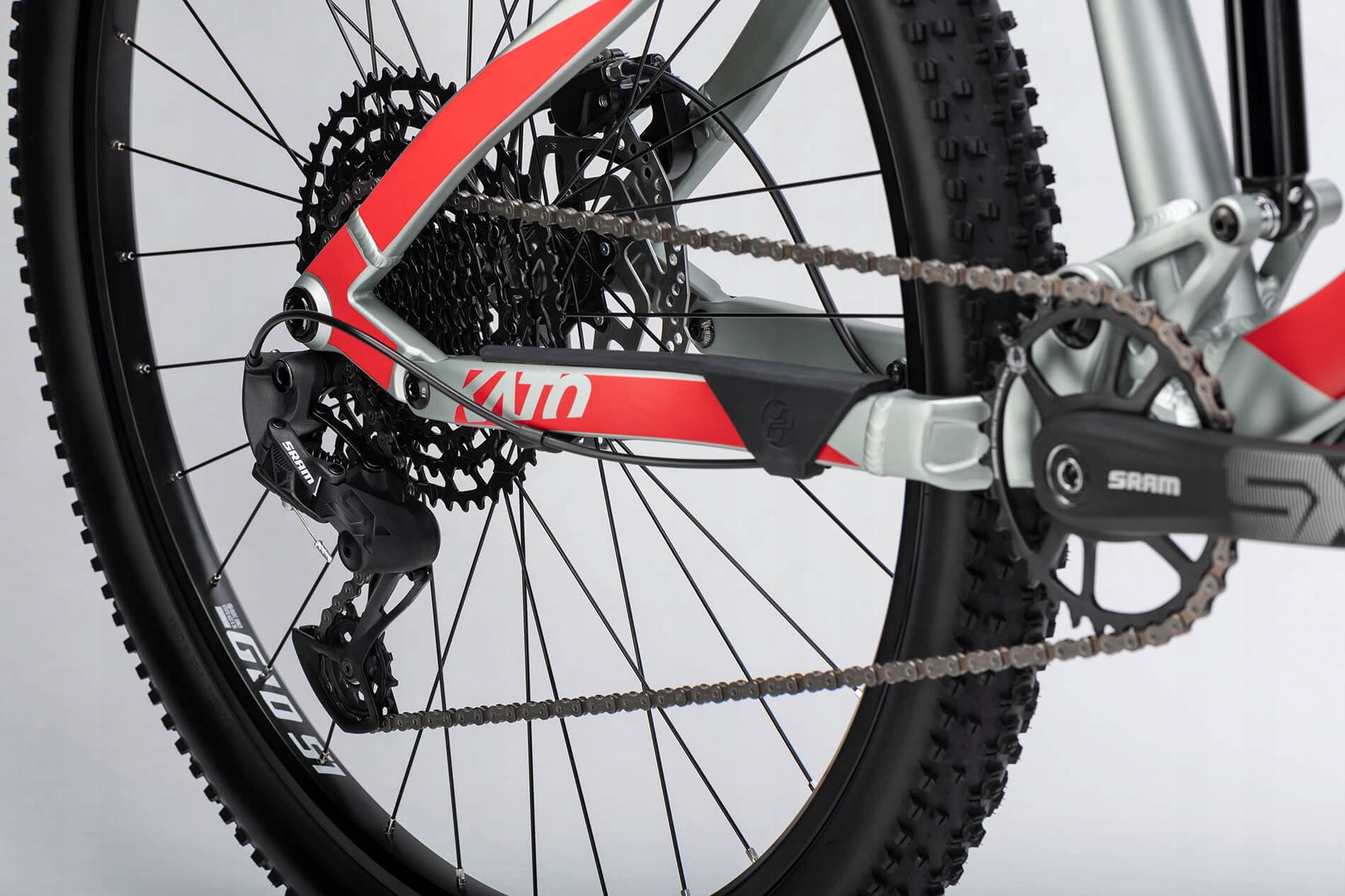 Rower FULL Ghost Kato FS 27,5 S SRAM SX EAGLE Amortyzacja przód i tył