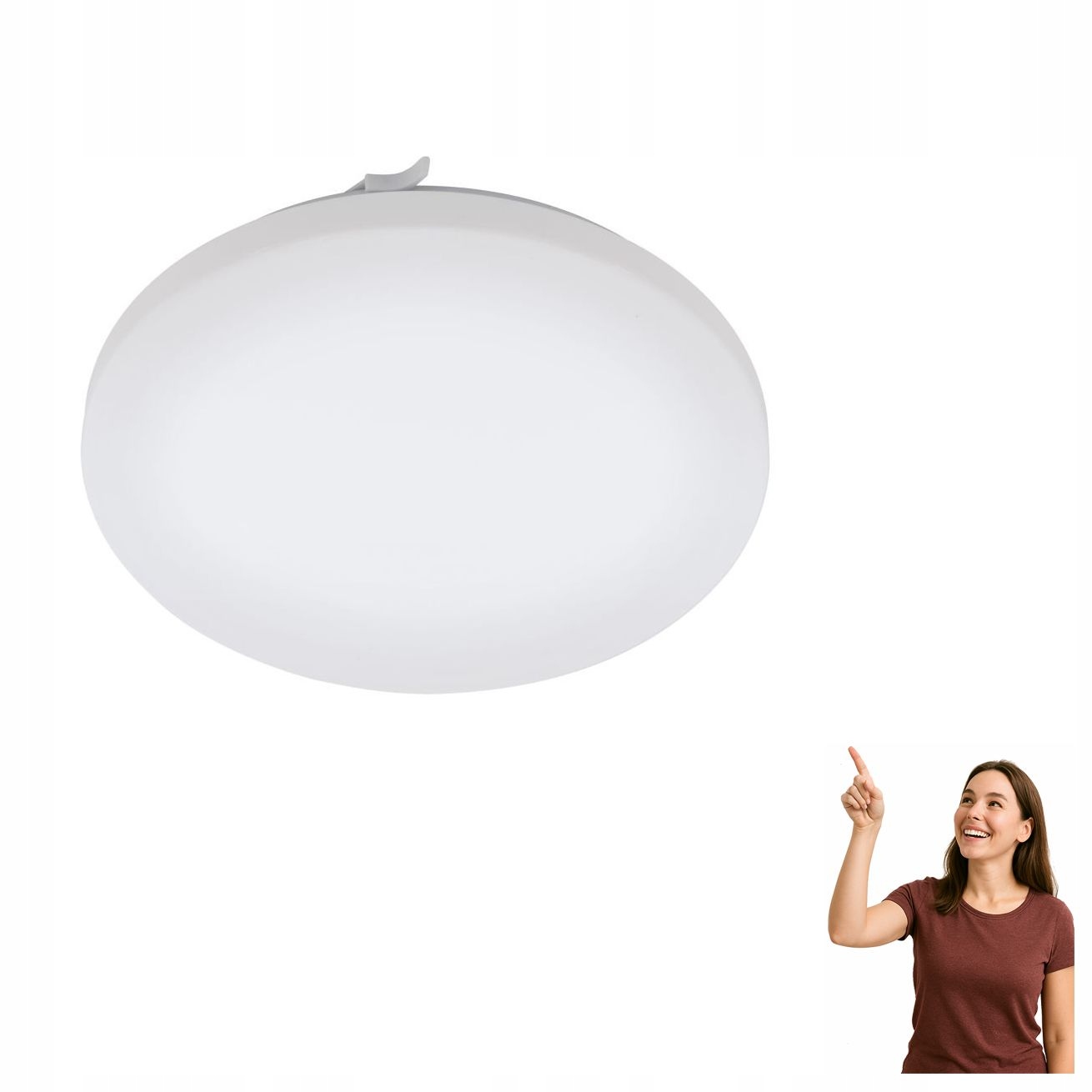 Led Stropní Svítidlo 14,6W IP44 Frania 97884 Eglo