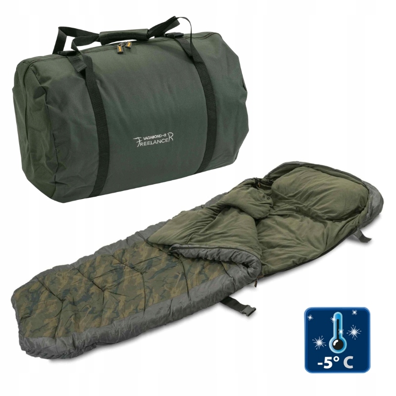 Anaconda Śpiwór Freelancer Vagabond 2 Do -5 Stopni Pokrowiec