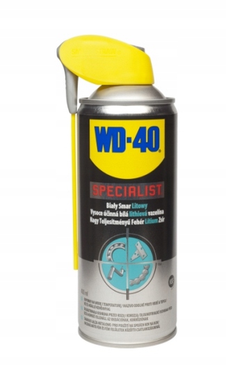 WD-40 SPECIALIST BIAŁY SMAR LITOWY 400 ML