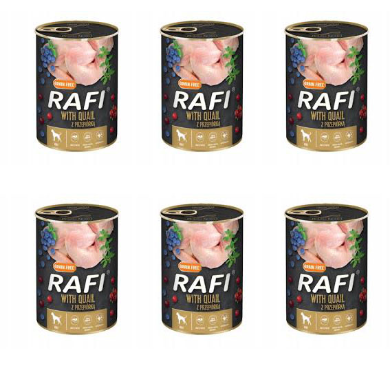 Levně Rafi krmivo mokré drůbeže 0,8 kg