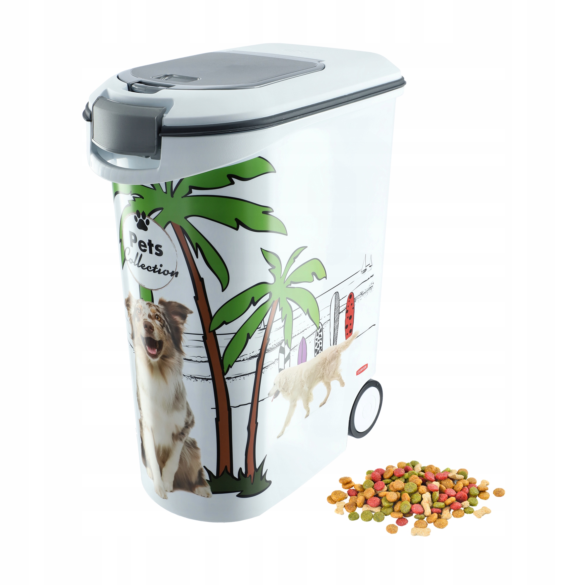 Levně Curver Nádoba Na Krmivo Pro Psa 20kg 54L