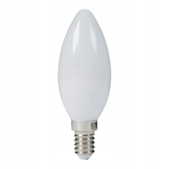 

Żarówka Świeczka B35 230V E14 60W Matowa Mleczna
