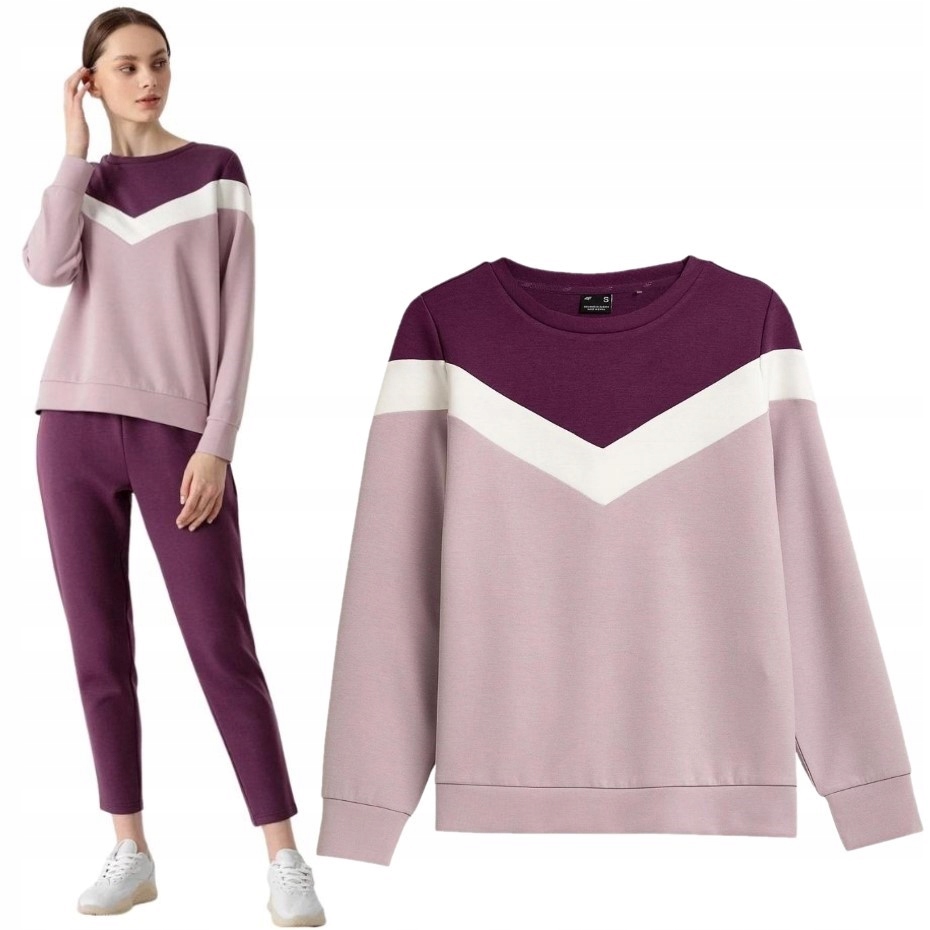 

Bluza damska 4F jasny fiolet H4Z21 BLD025 52S