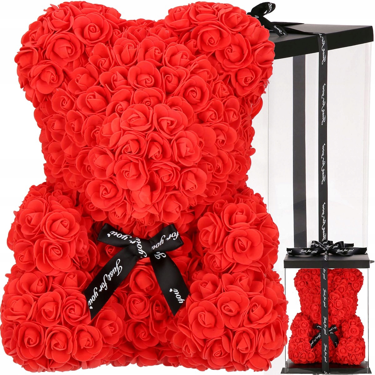 

Miś Z Płatków Róż Rose Dla Kobiet 40 cm