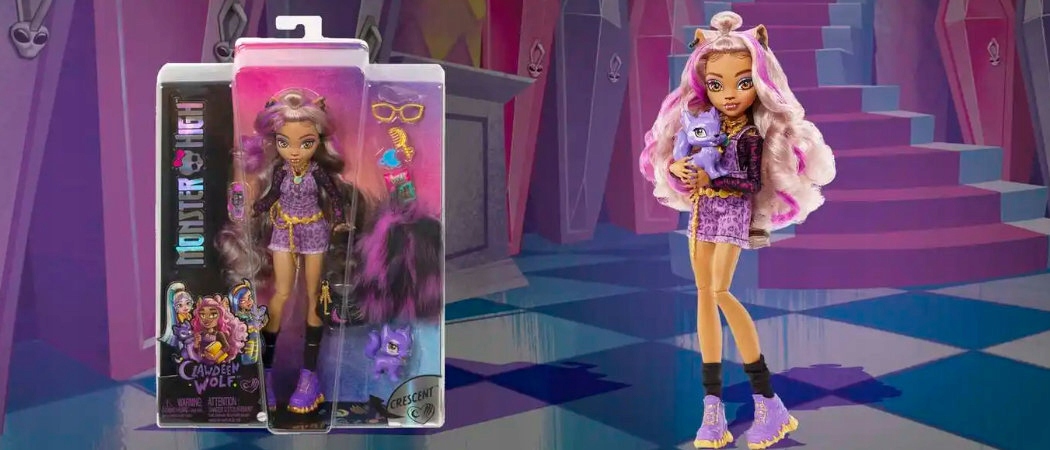 Lalka MONSTER HIGH Clawdeen Wolf HHK52 Kolor dominujący wielokolorowy
