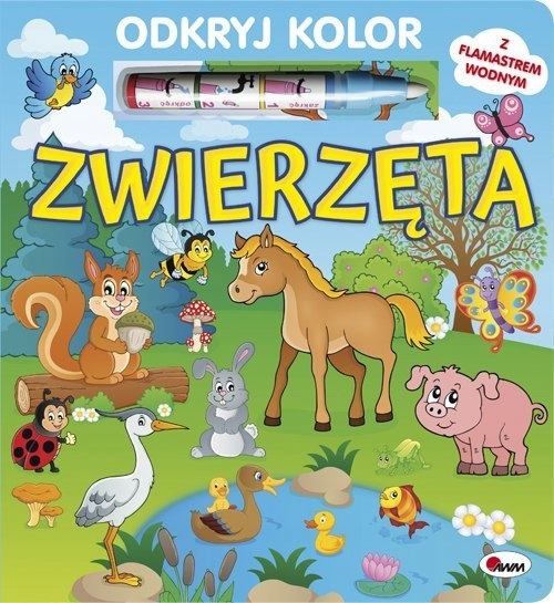 

Odkryj Kolor z Flamastrem Wodnym Zwierzęta Wodna