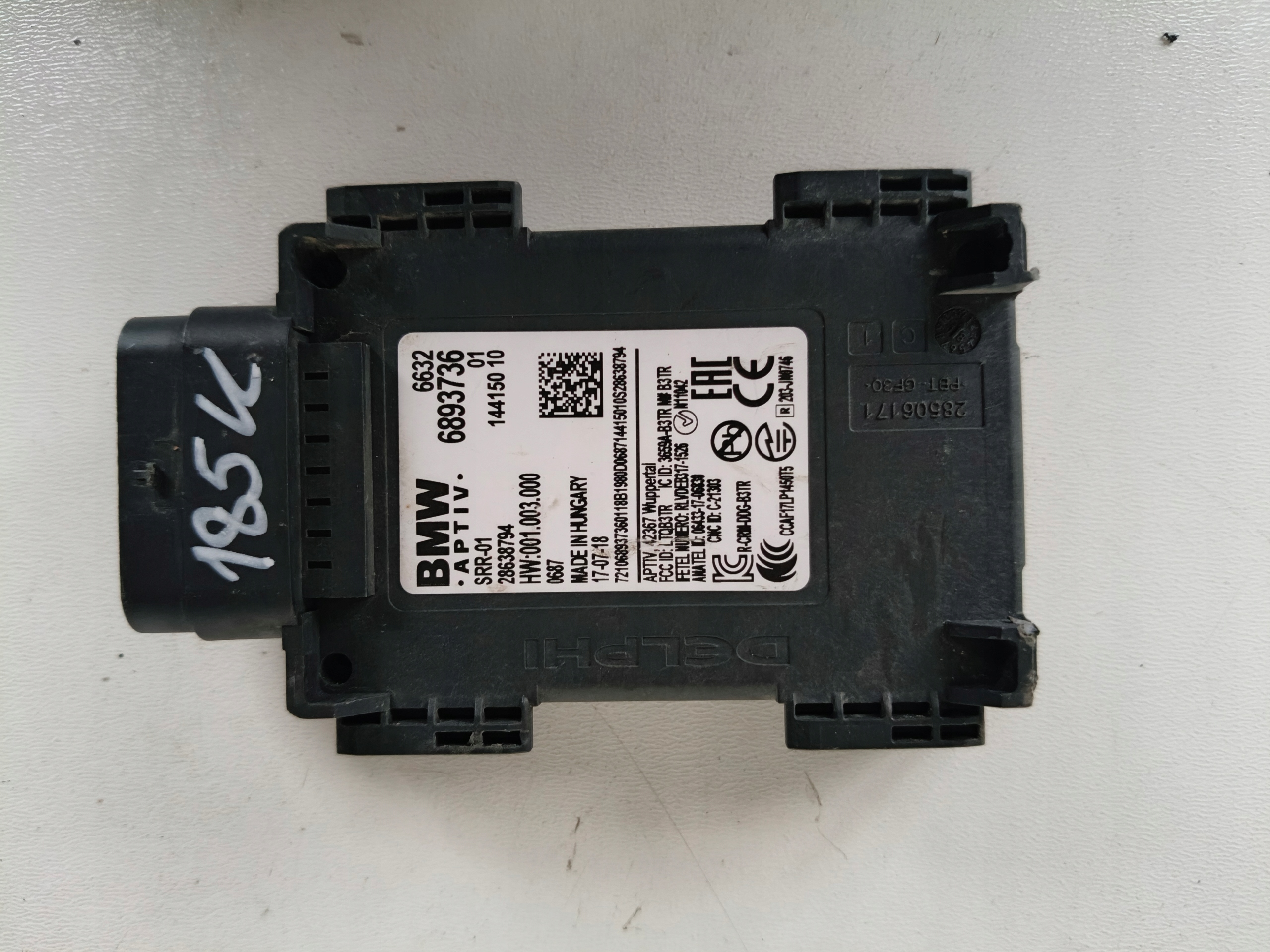 ASYSTENT changes supports RUCHU SENSOR BMW 6893736