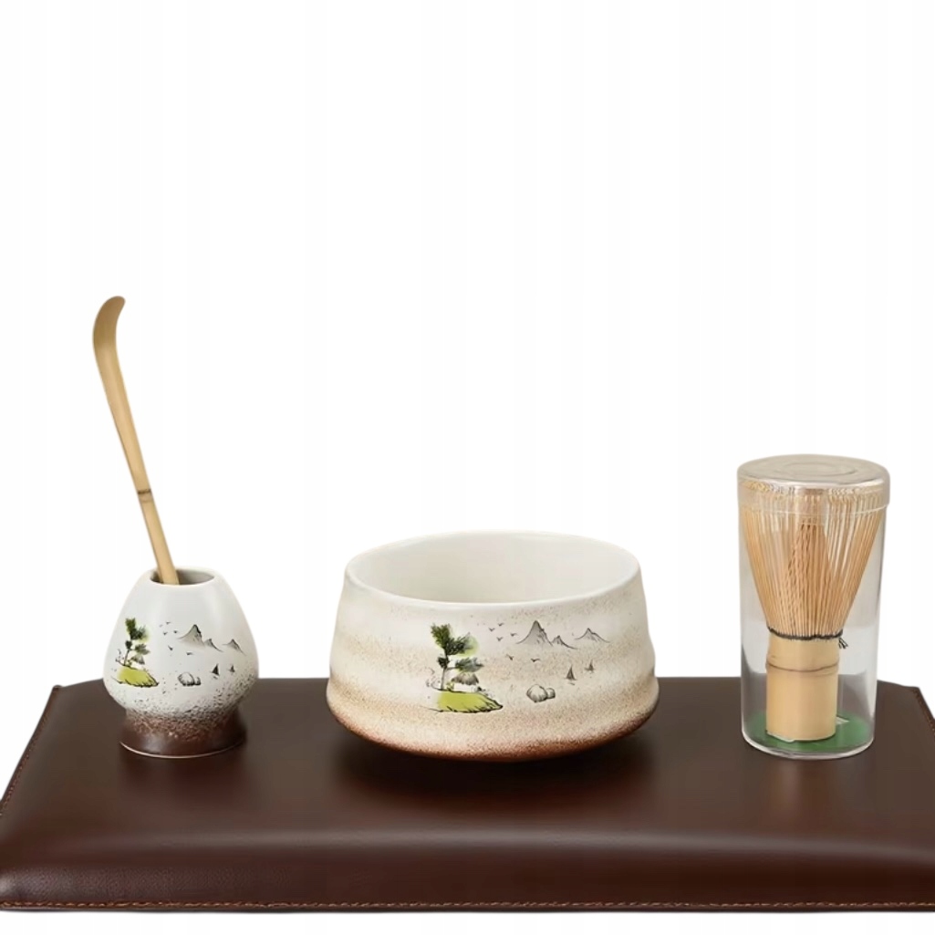 Levně 4V1 Dárková Sada Na Čaj Matcha Set chasen Matcha