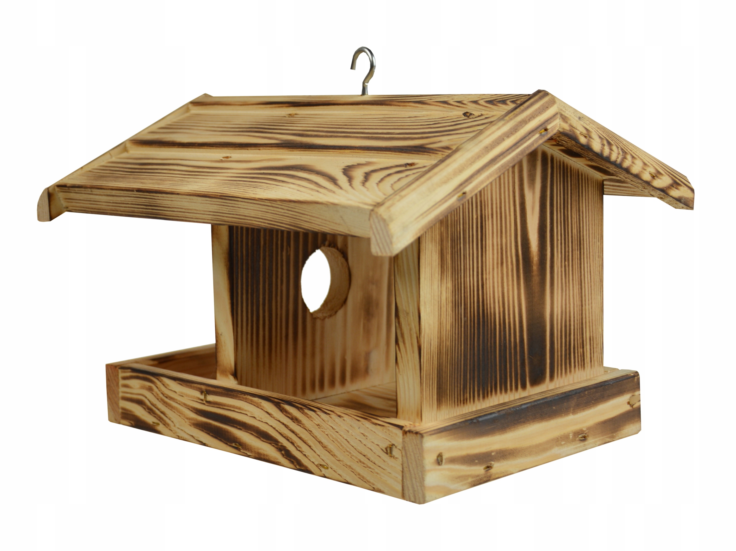 Dřevěný KRMÍTKO PRO PTÁKY A VEVERKY, opalované EAN (GTIN) 5904161862604