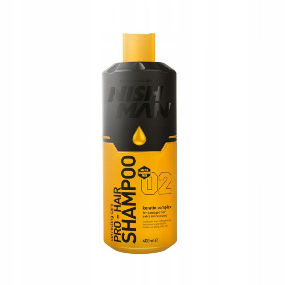 Szampon do włos Nishman Pro-Hair Shampoo No2 400ml
