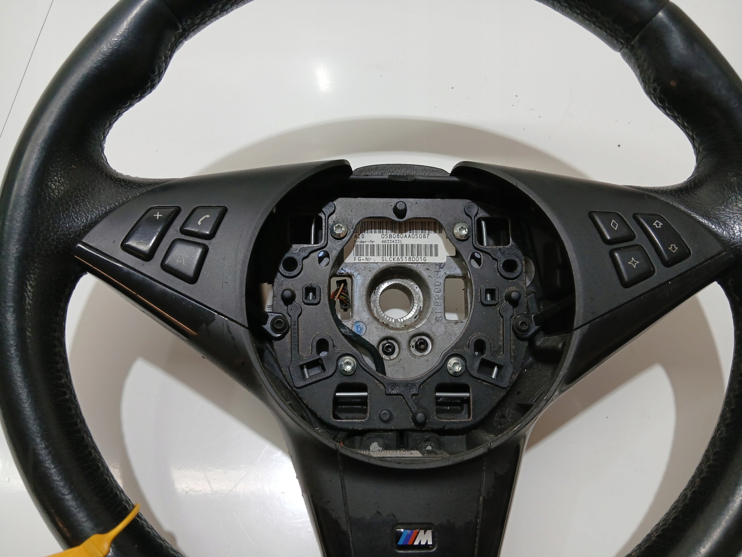 steering wheel, BMW E60 M PAKIET key BAV