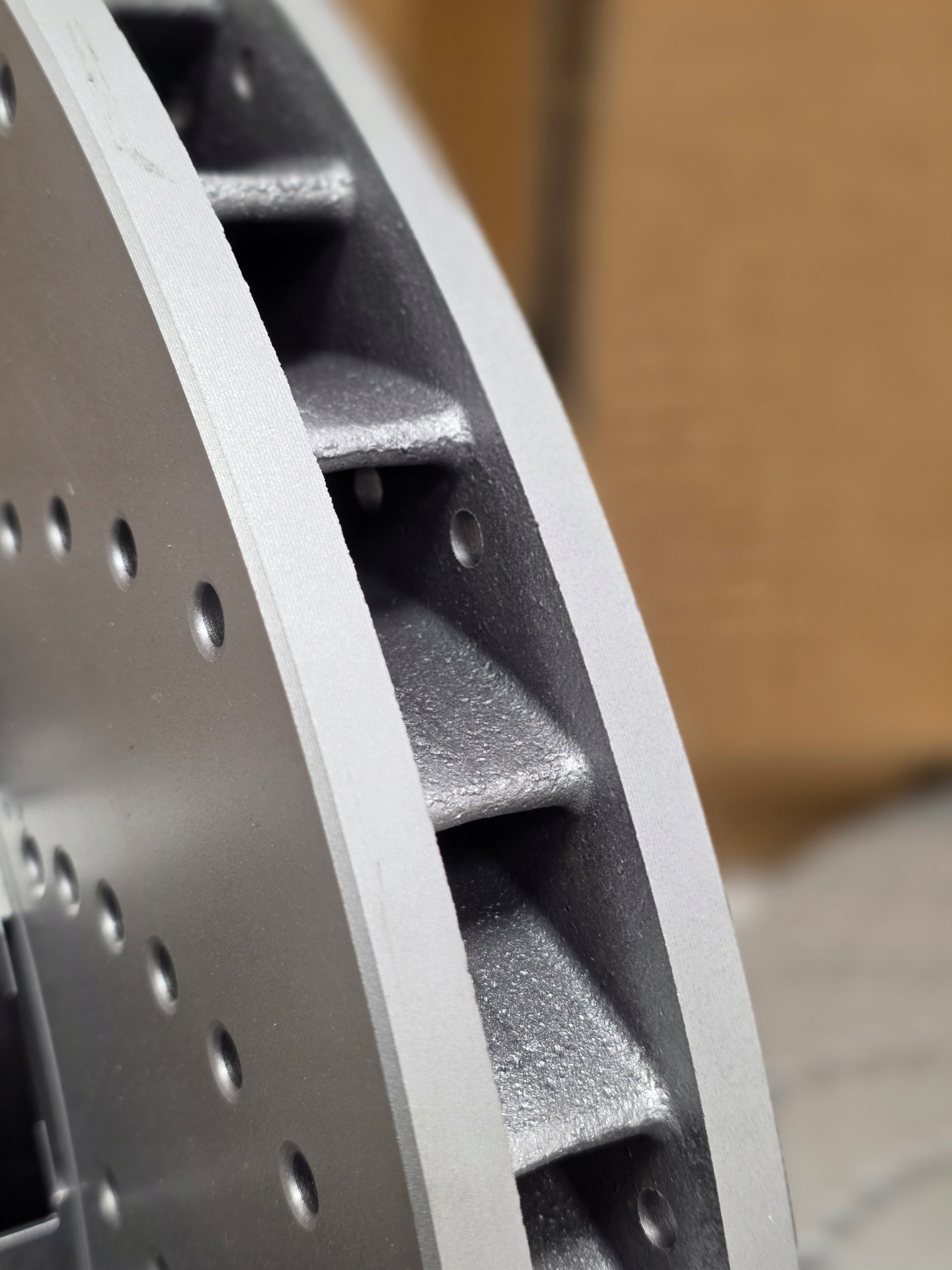 Konwersja CERAMIKA -> STAL Komplet Tarcze Klocki Mercedes W222 W217 - galeria