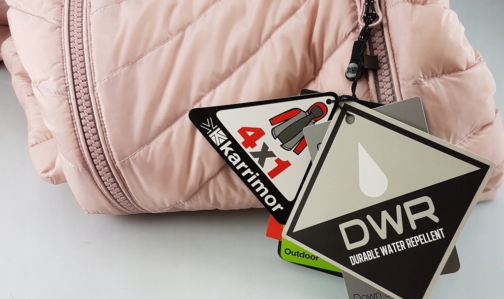 KARRIMOR 4w1 kurtka prawdziwy KACZY PUCH roz. M Marka Karrimor