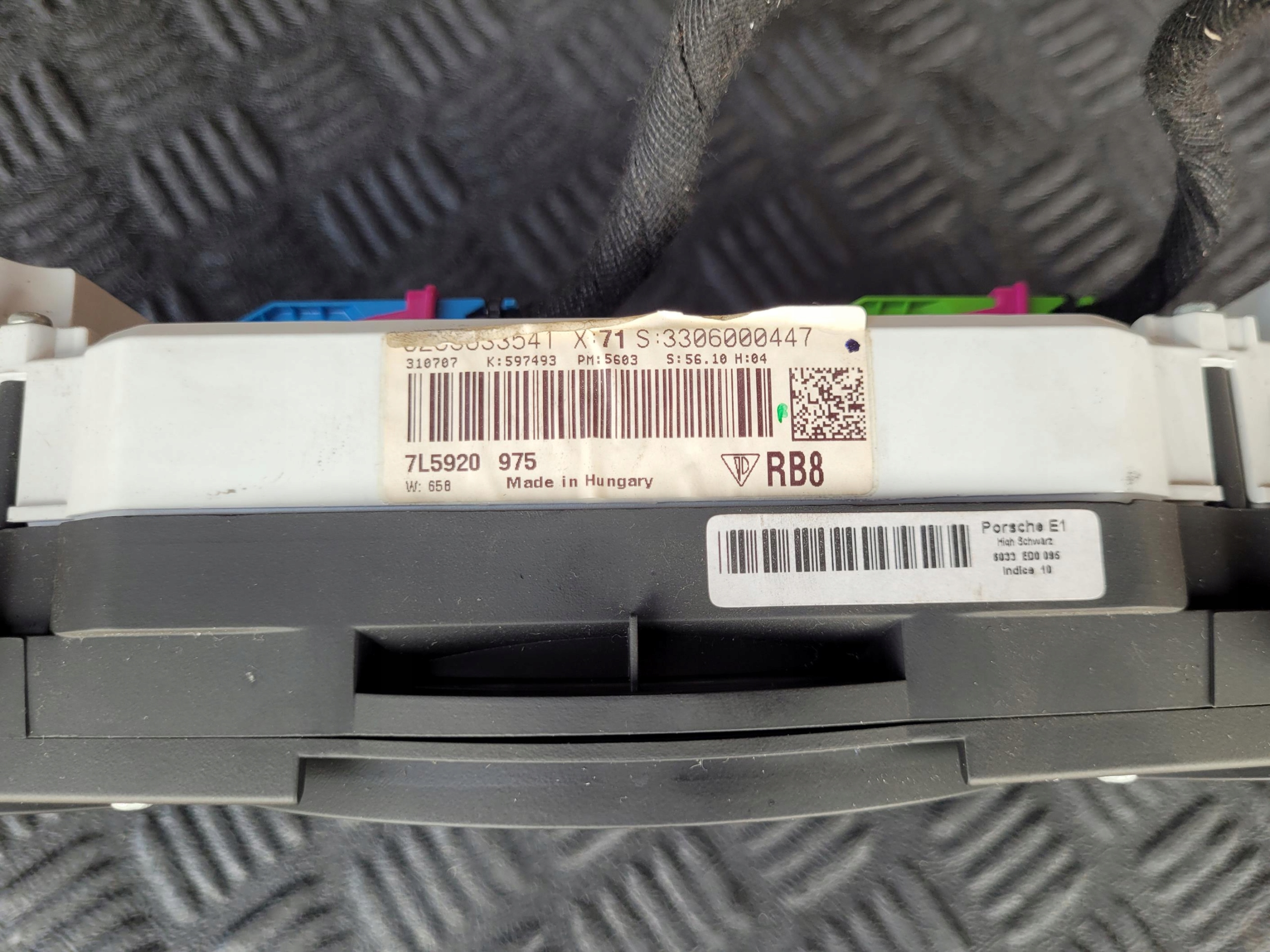 dials dials 7L5920975 PORSCHE CAYENNE and 7L 9PA LIFT 3.6