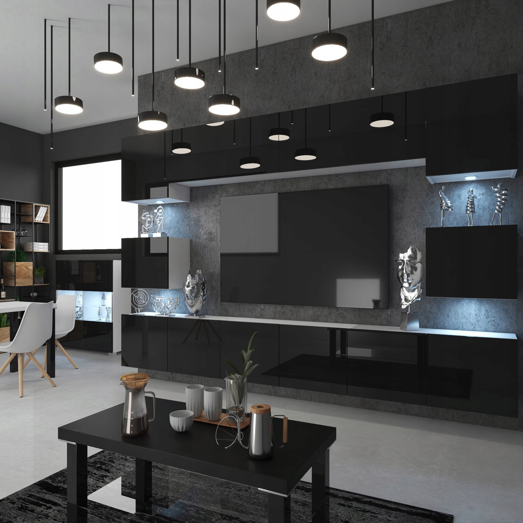 Meblościanka Meble Pokojowe do salonu pokoju