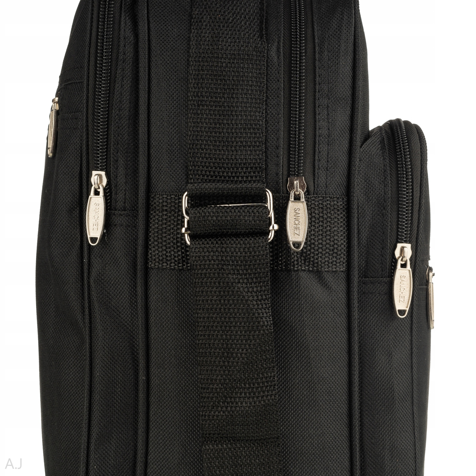 TORBA MĘSKA MATERIAŁOWA PIONOWA DO PRACY A-4 LEKKA Kolor czarny