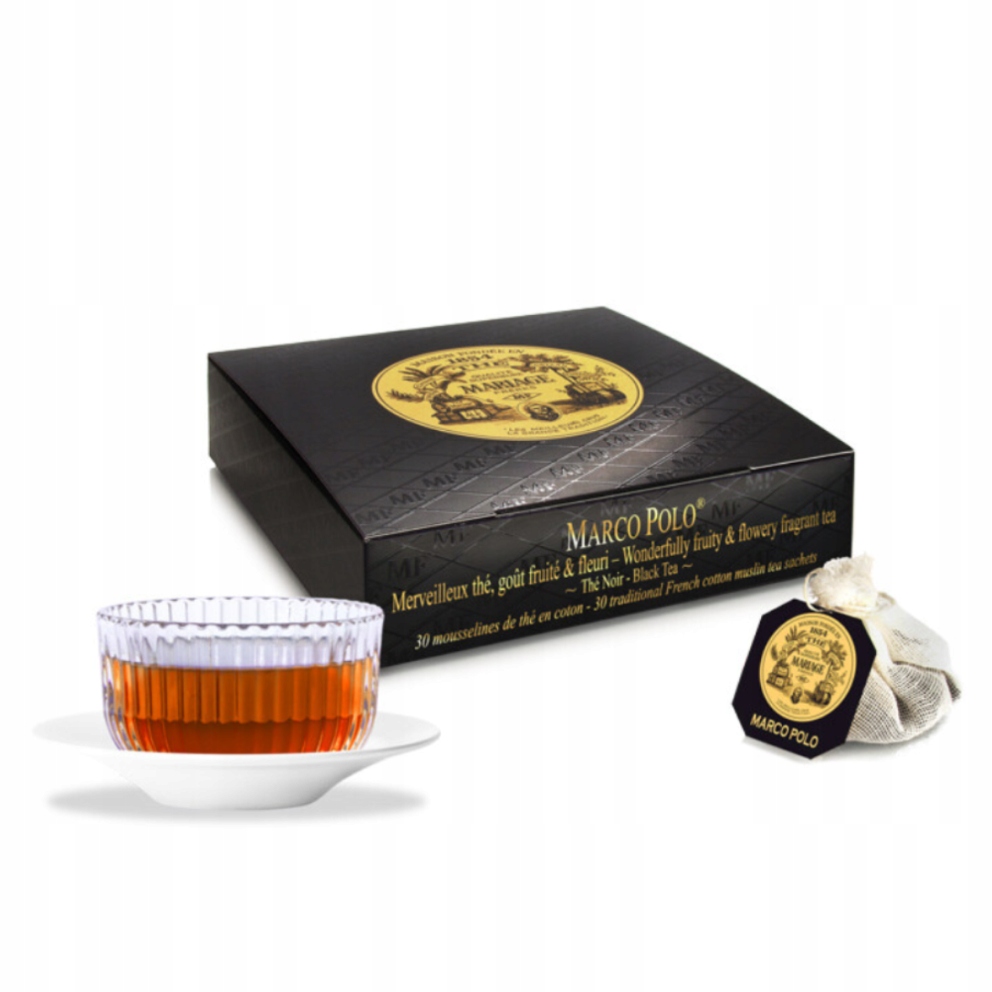 Herbata czarna Mariage Frères Marco Polo owocowo-kwiatowa 30 sasz. 75g
