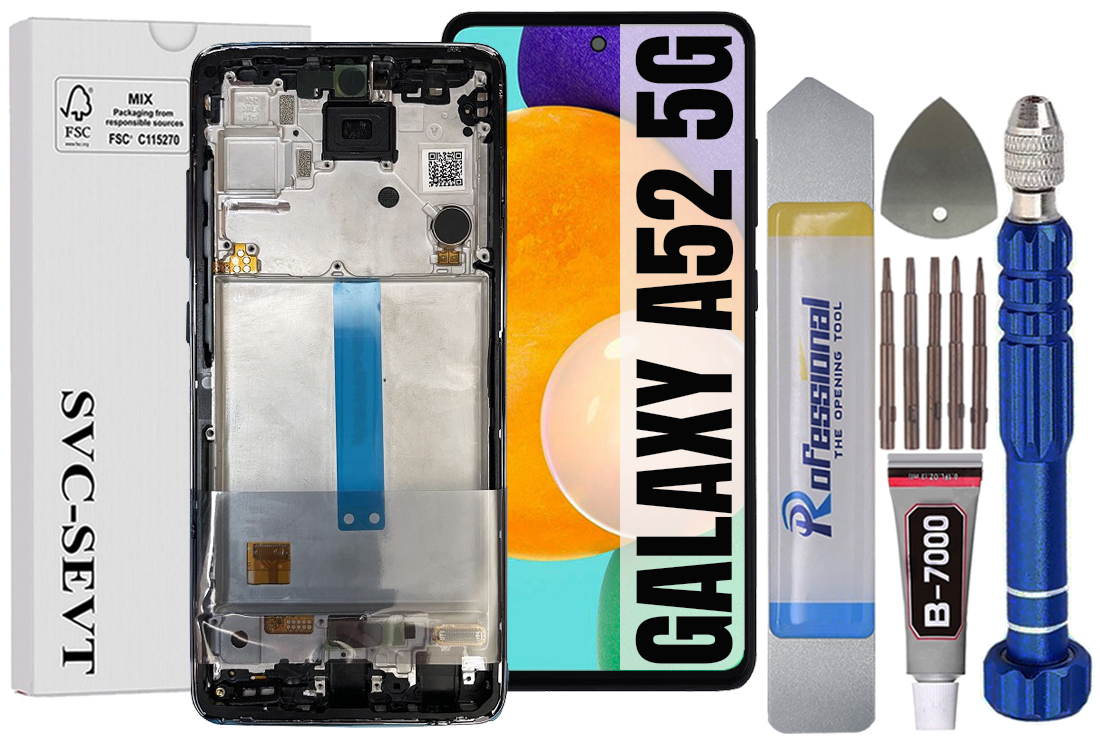 Displej Pro Samsung Galaxy A52 5G A526 Originální Oem Obrazovka +rámeček