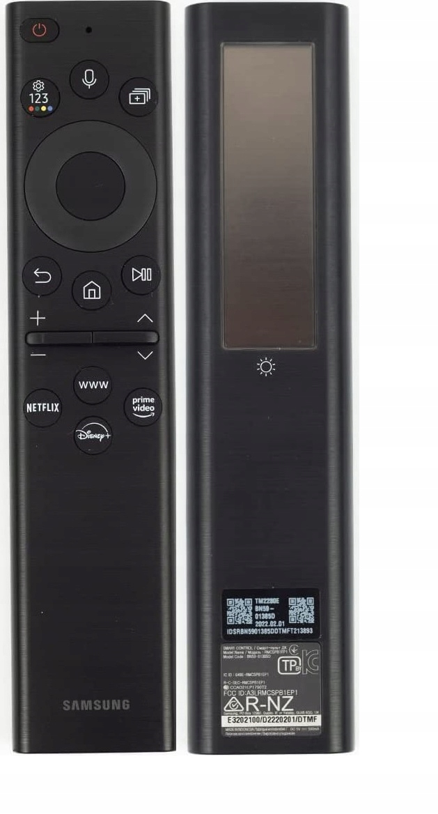 Oryg. pilot TV Samsung SMART BN59-01385M NETFLIX, PRIME VIDEO, WWW, DISNEY