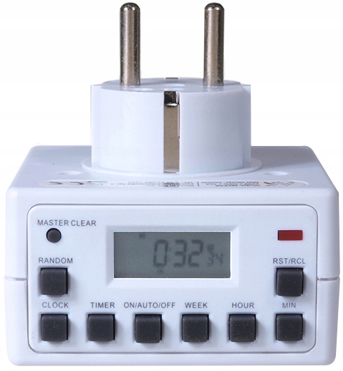 PROGRAMATOR CZASOWY CYFROWY TIMER WYŁĄCZNIK BOJLER