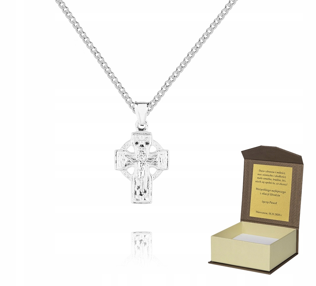 Stříbrný řetízek Pravoslavný Křížek 45 cm P3K28