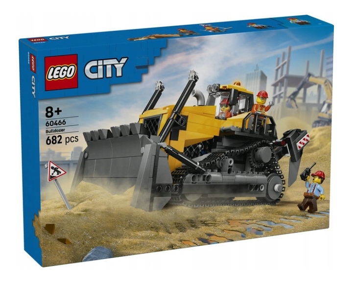 Lego 60466 City Žlutý Buldozer