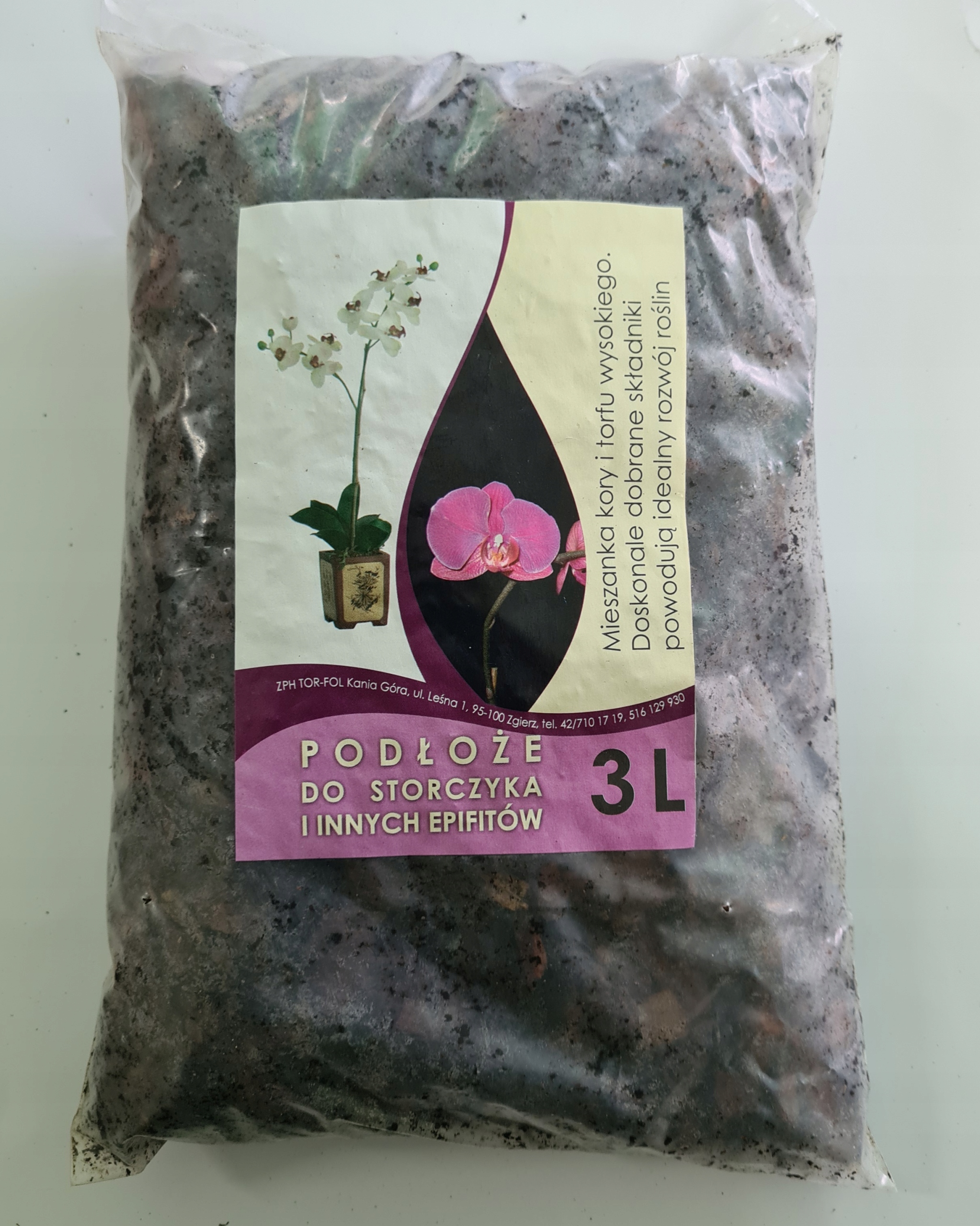 

Podłoże Do Storczyków Orchidei 3L Wysoka Jakość!!
