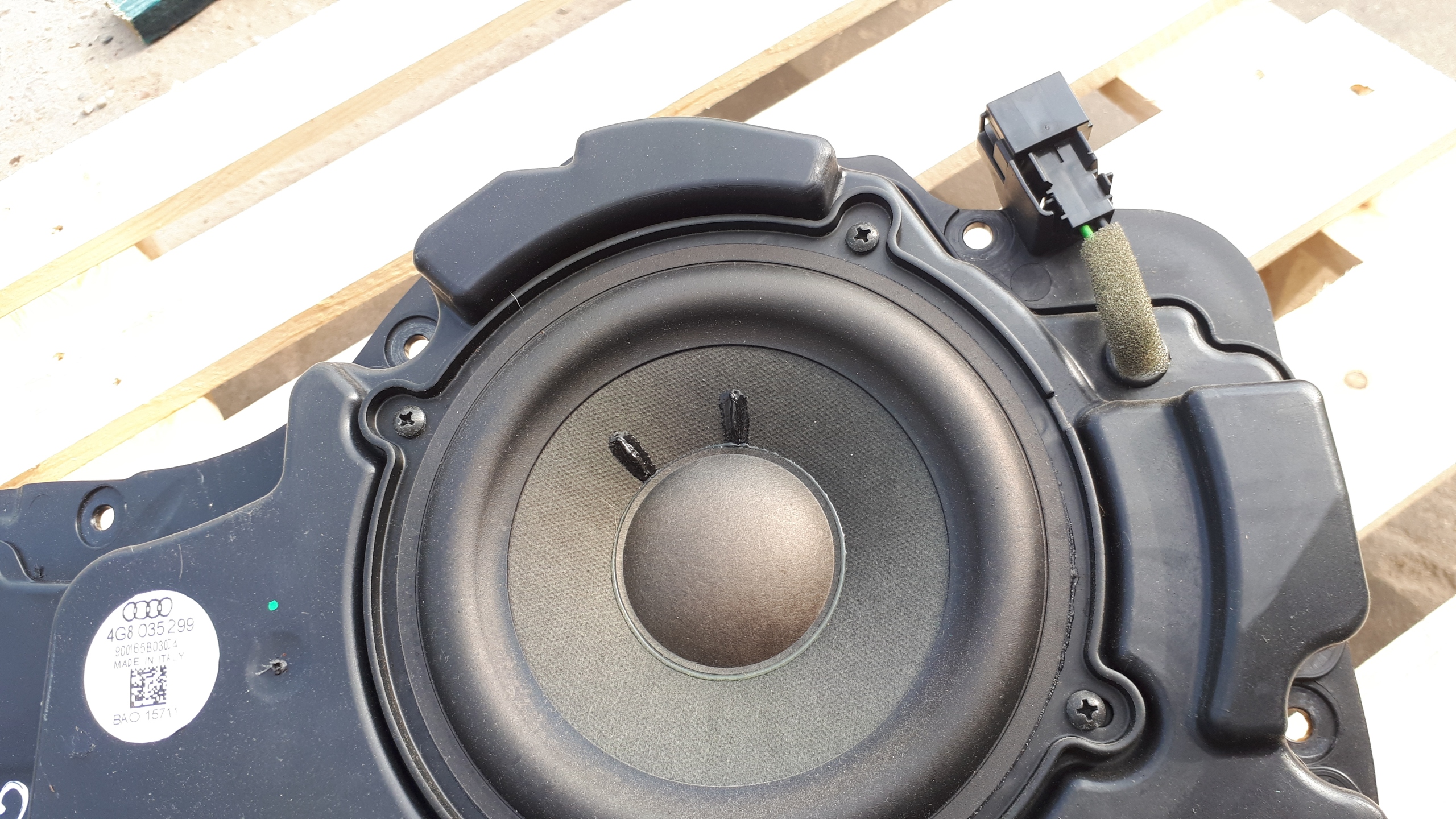 A7 4G speaker left door front bang OLUFSEN 4G8035299
