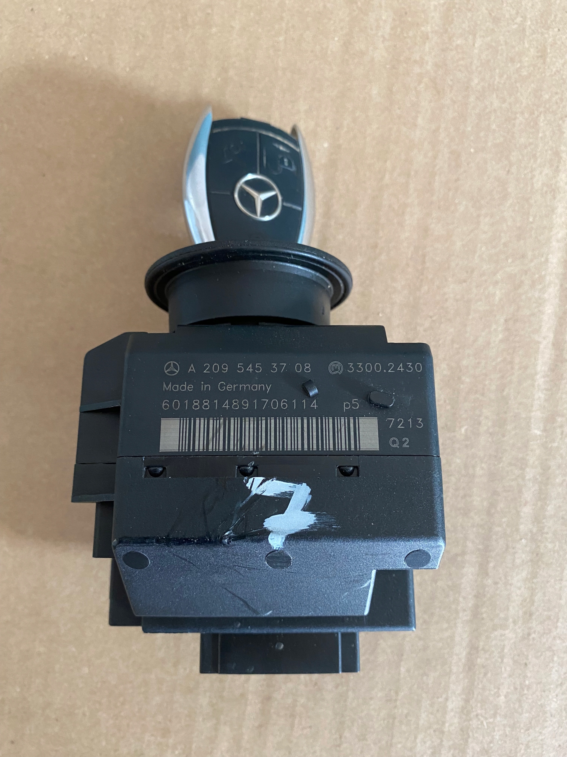 Ключ зажигания MERCEDES CLK W209 A2095453708