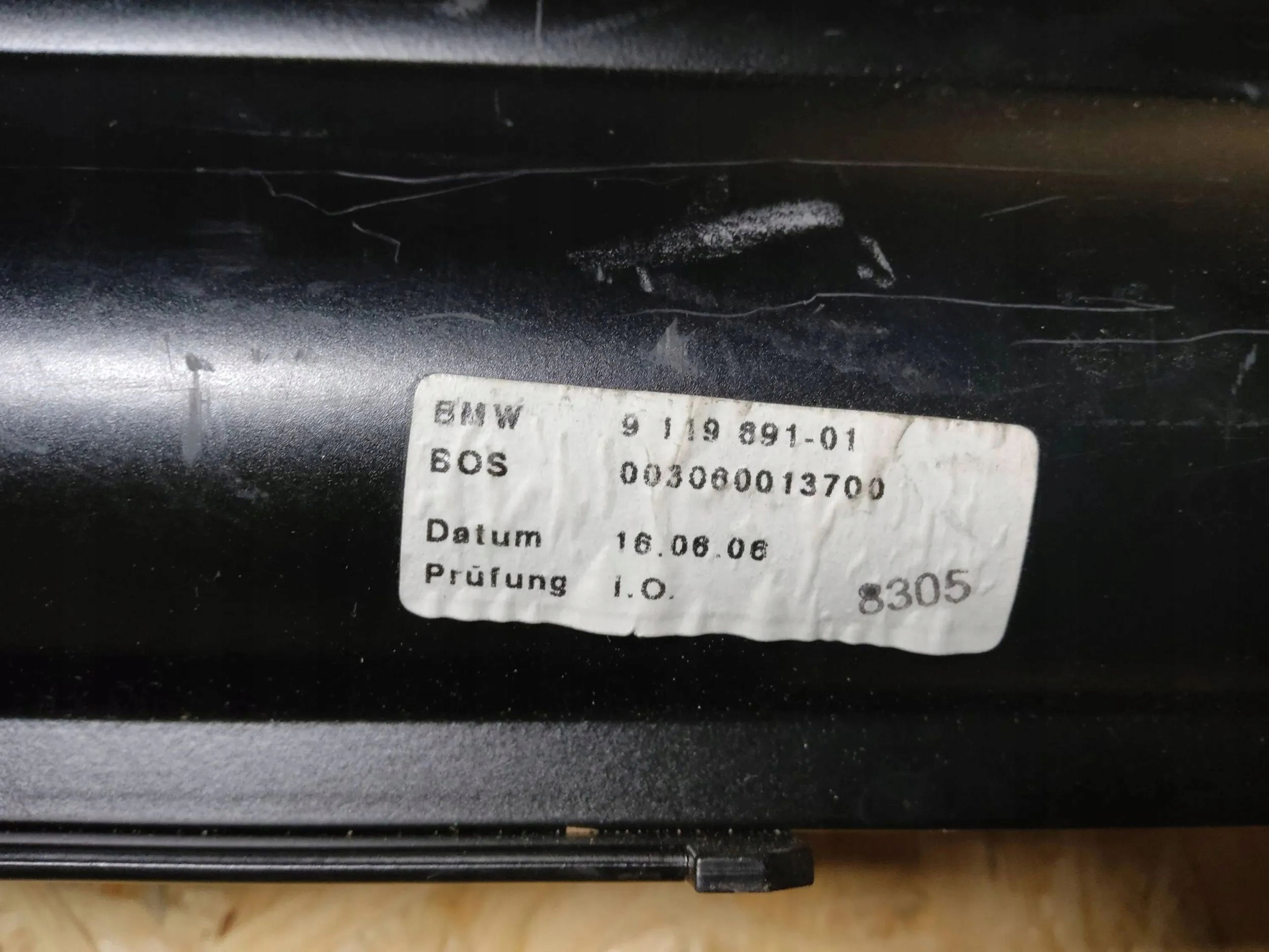 ролета багажника BMW OE 9119891