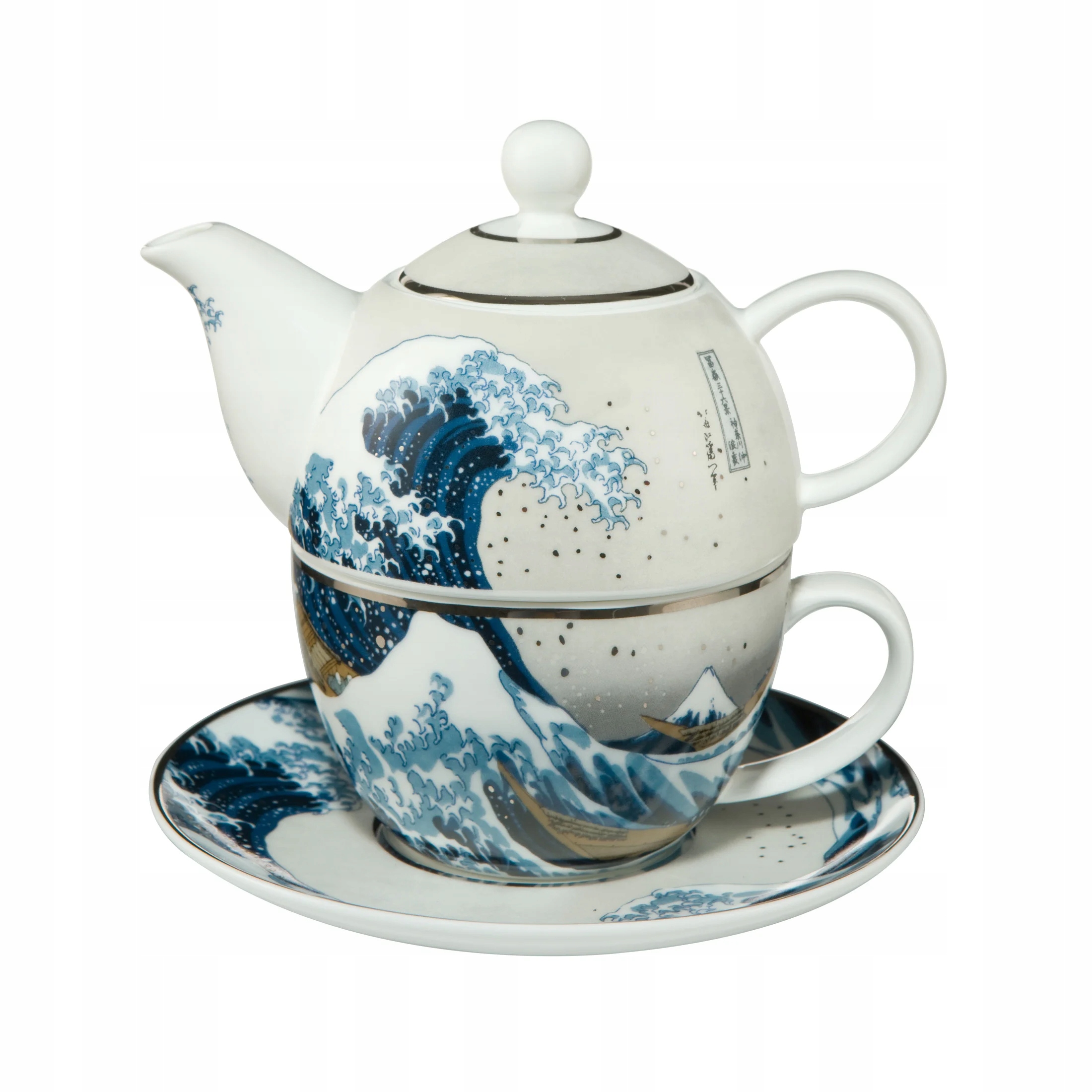 Sada na prípravu čaju K.Hokusai Veľká vlna I Goebel