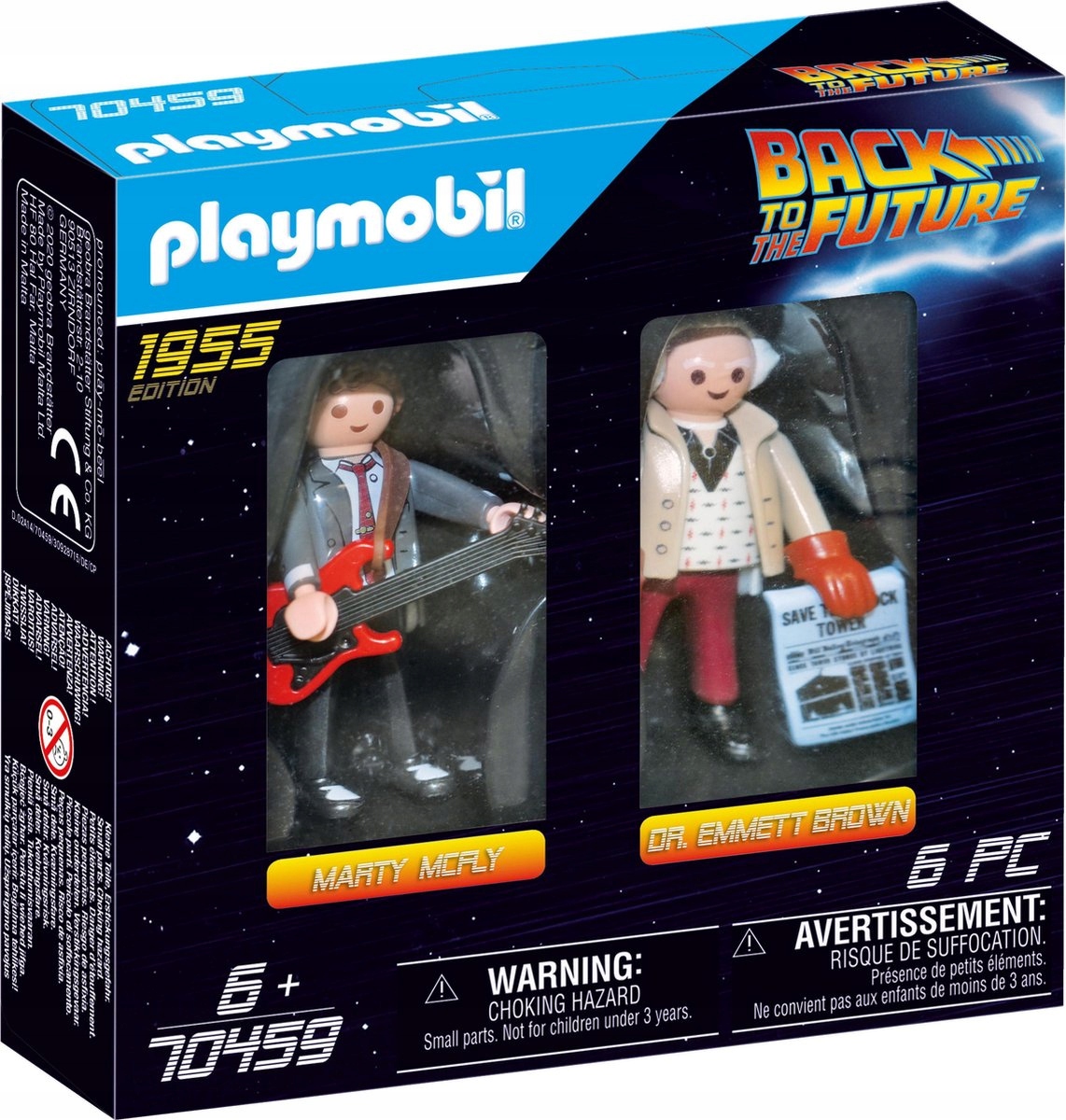 Playmobil 70459 Powrót Do Przyszłości Marty Mcfly I Dr. Emmet Brown