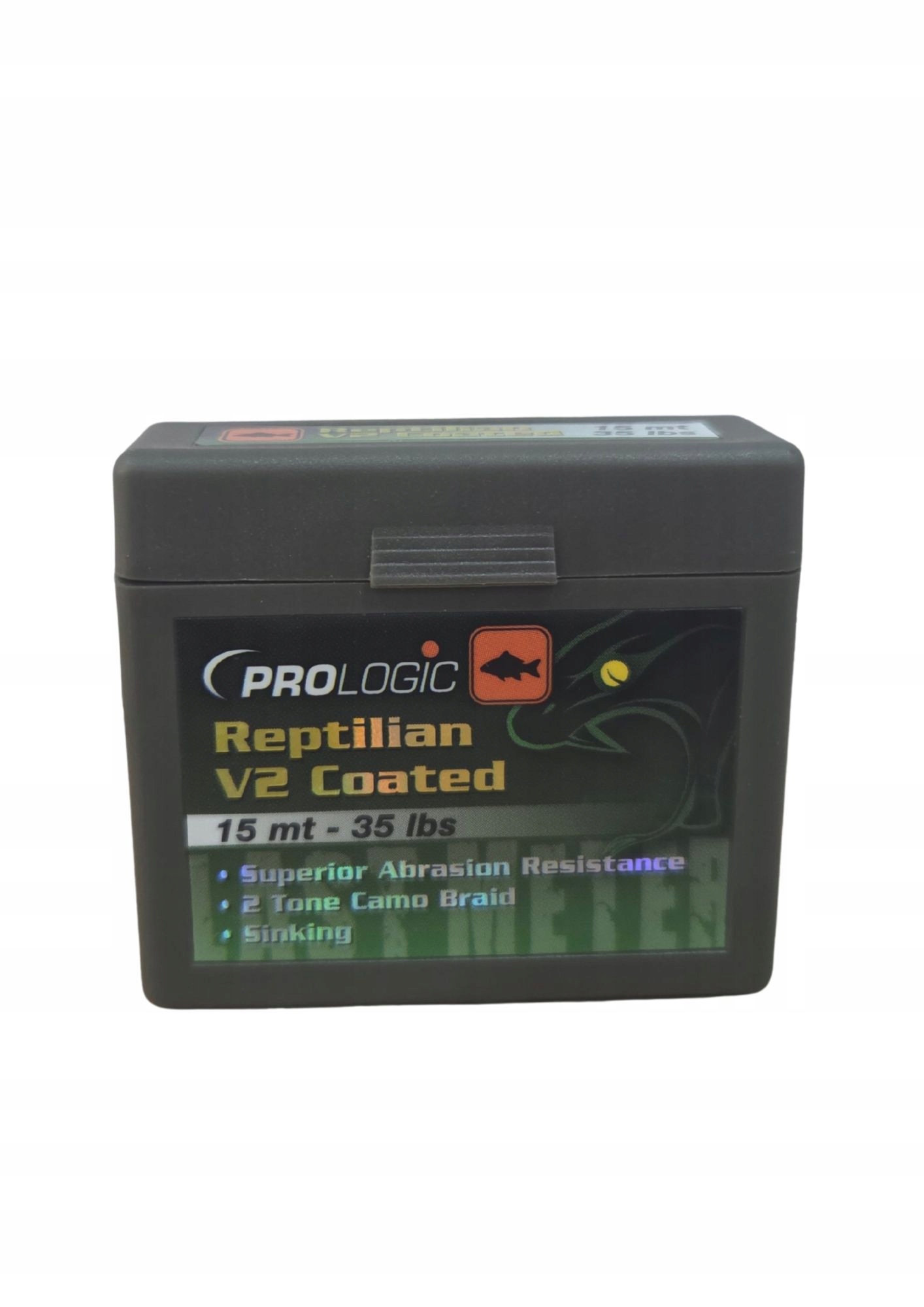 Prologic Reptilian V2 Coated 15m 35lbs – powlekana plecionka przyponowa