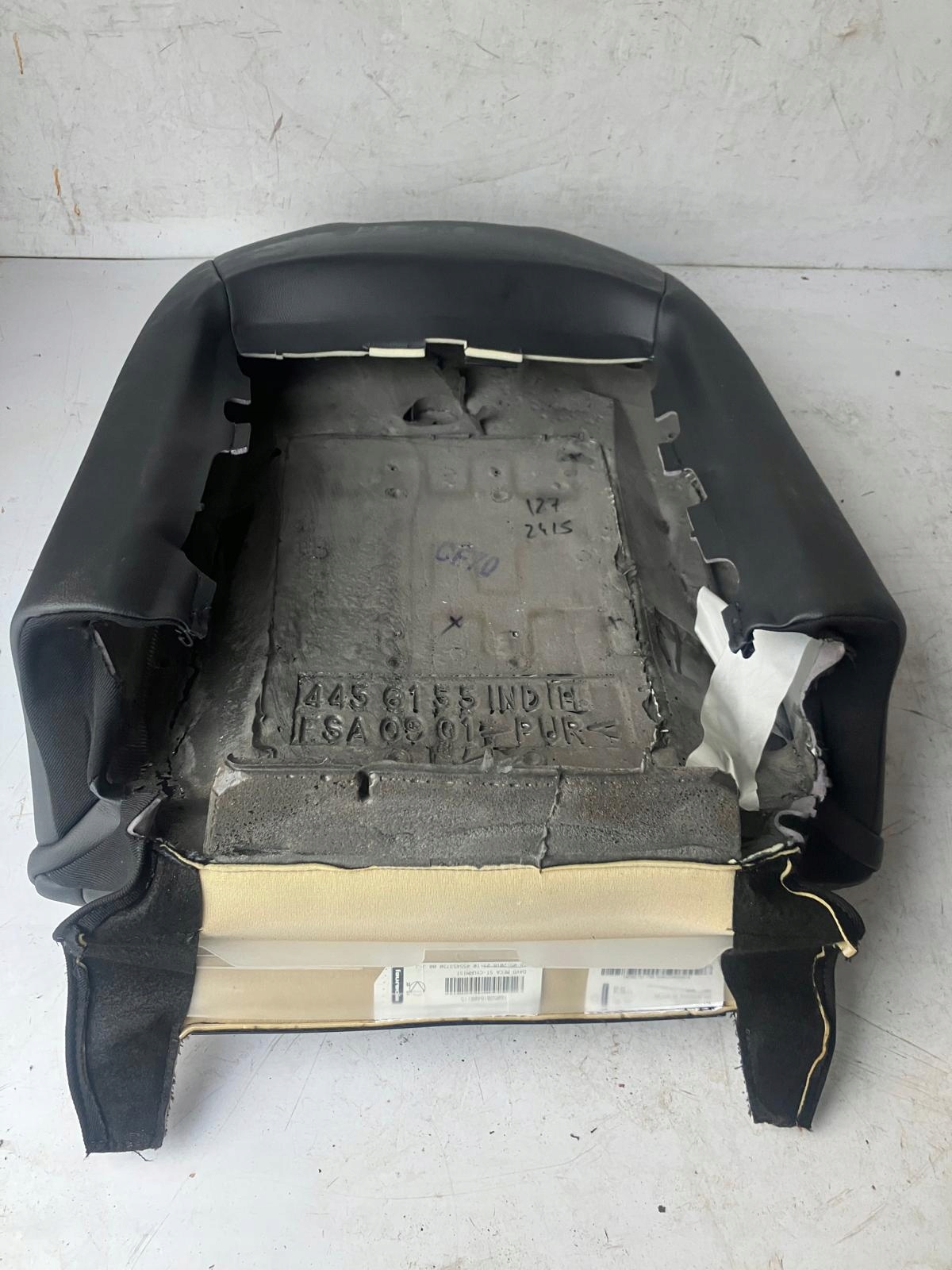 OPARCIE seat right front CITROEN C5 III X7 LIFT semi leather