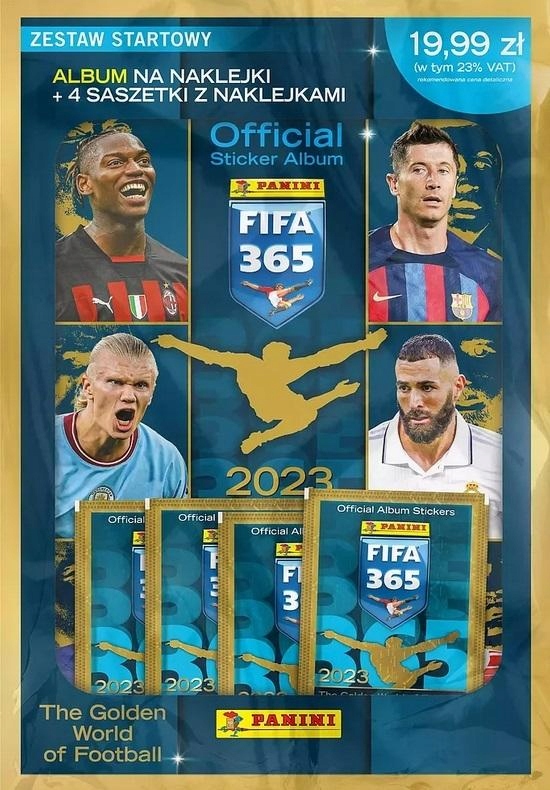 ZESTAW STARTOWY PANINI FIFA 365 2024