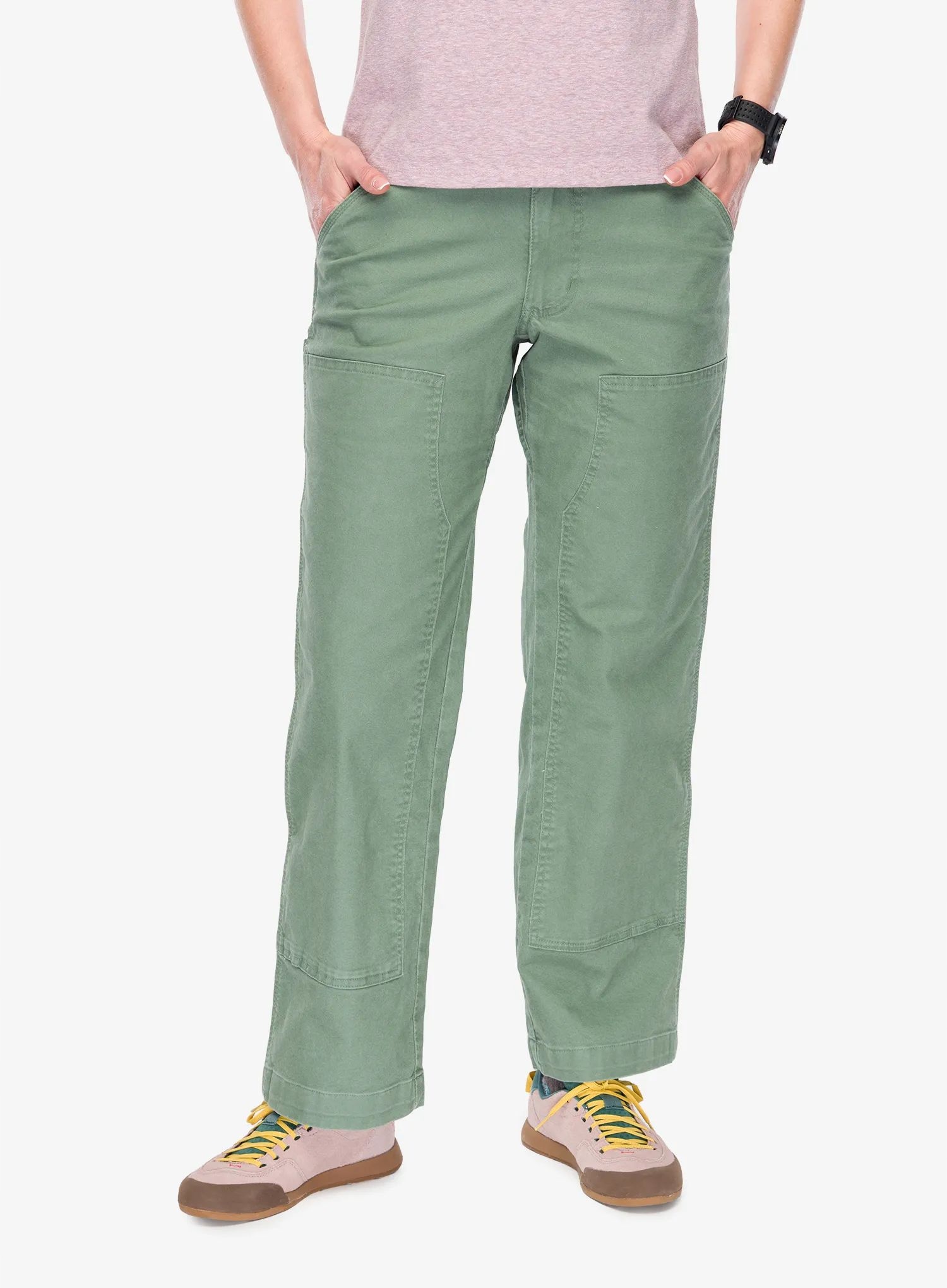 Spodnie turystyczne damskie Black Diamond Dogma Pants laurel green 6 (M)