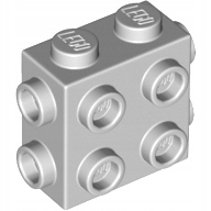 

Lego 67329 klocek mod 1x2x1 2/3 j. szary 1 szt N