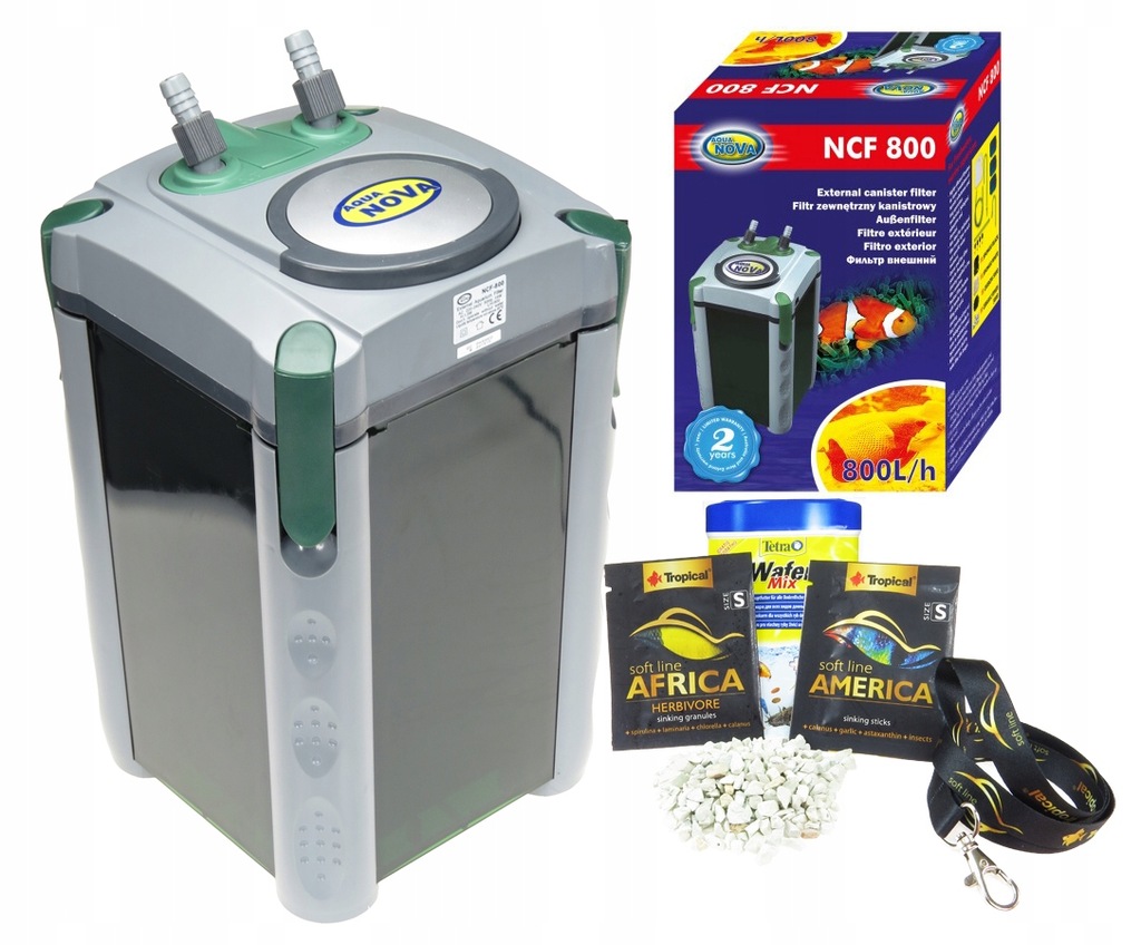 Filtr Zewnętrzny Do Akwarium Aqua Nova Ncf 800