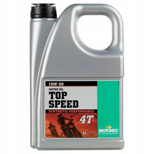 Motorex Top Speed 4T 15W50 syntetický olej 4 l