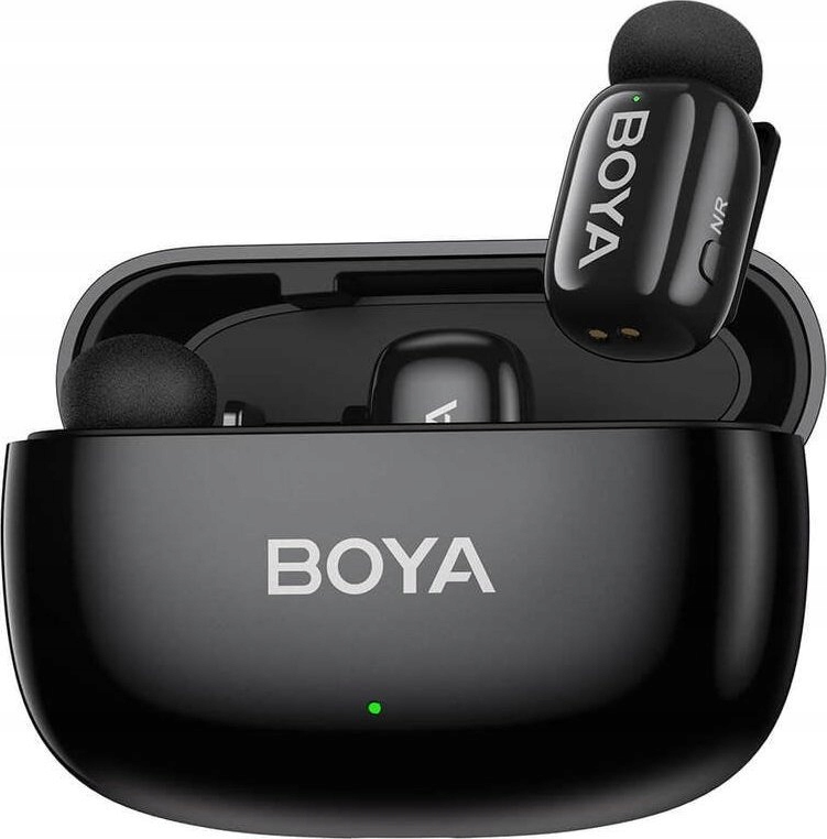 Boya Mini-14 bezdrôtový mikrofón 2,4 GHz Usb-c (čierny)