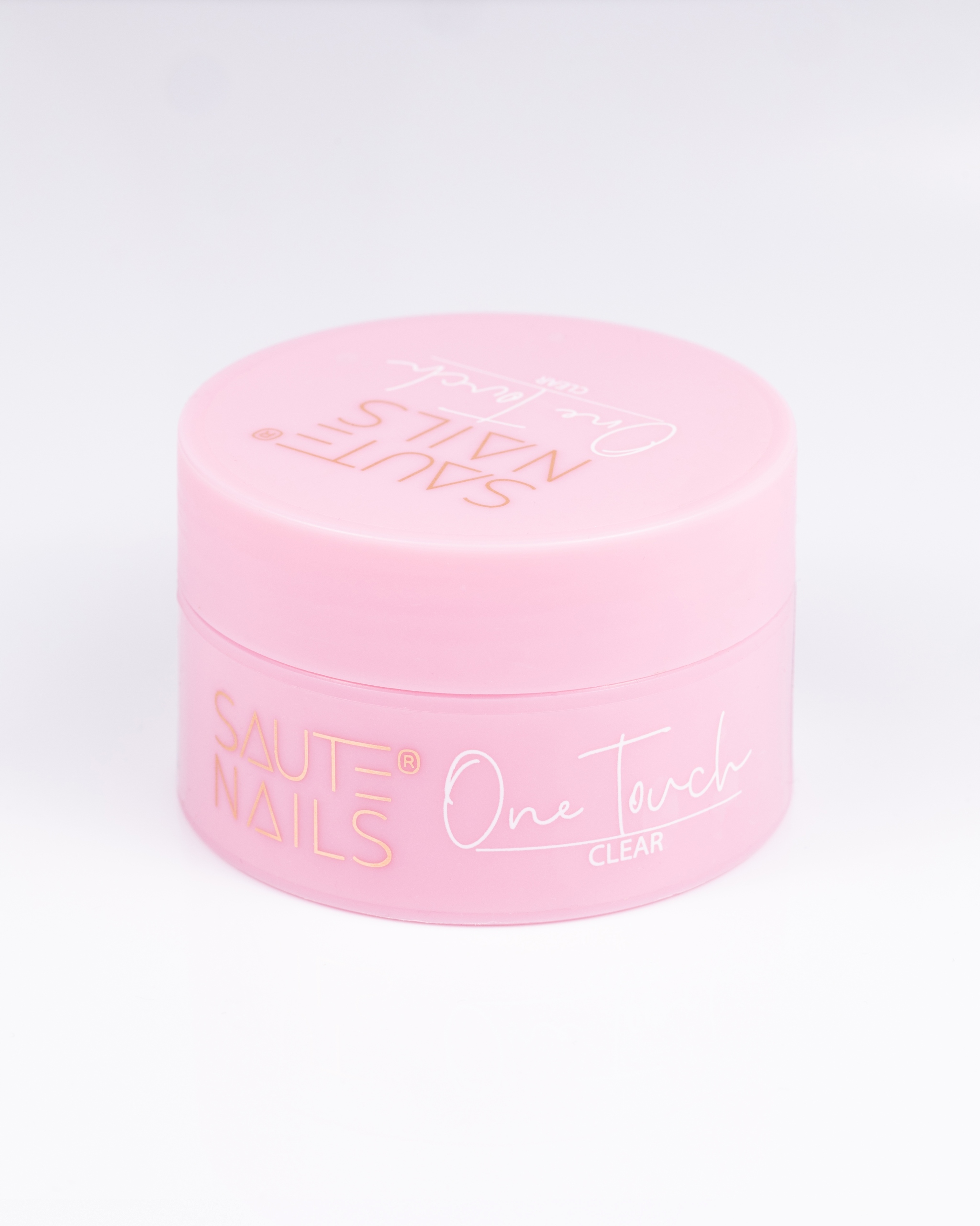 Stavební gel na nehty průhledný One Touch 50 g Clear Saute Nails