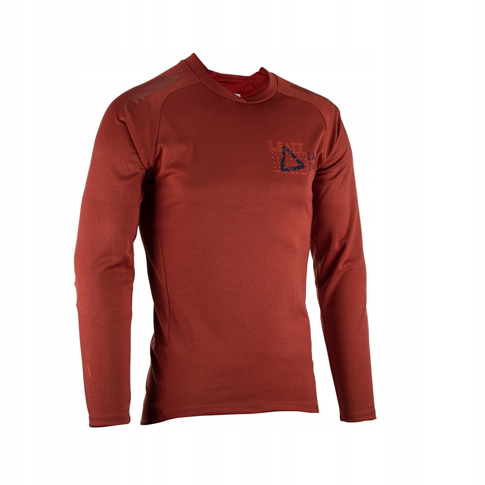 Leatt Cyklistický Teplákovka Mtb Allmtn 5.0 Jersey Lava Bordó Barva Velikost L