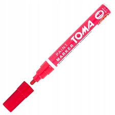 

Marker olejowy gruby czerwony TO-440 Toma