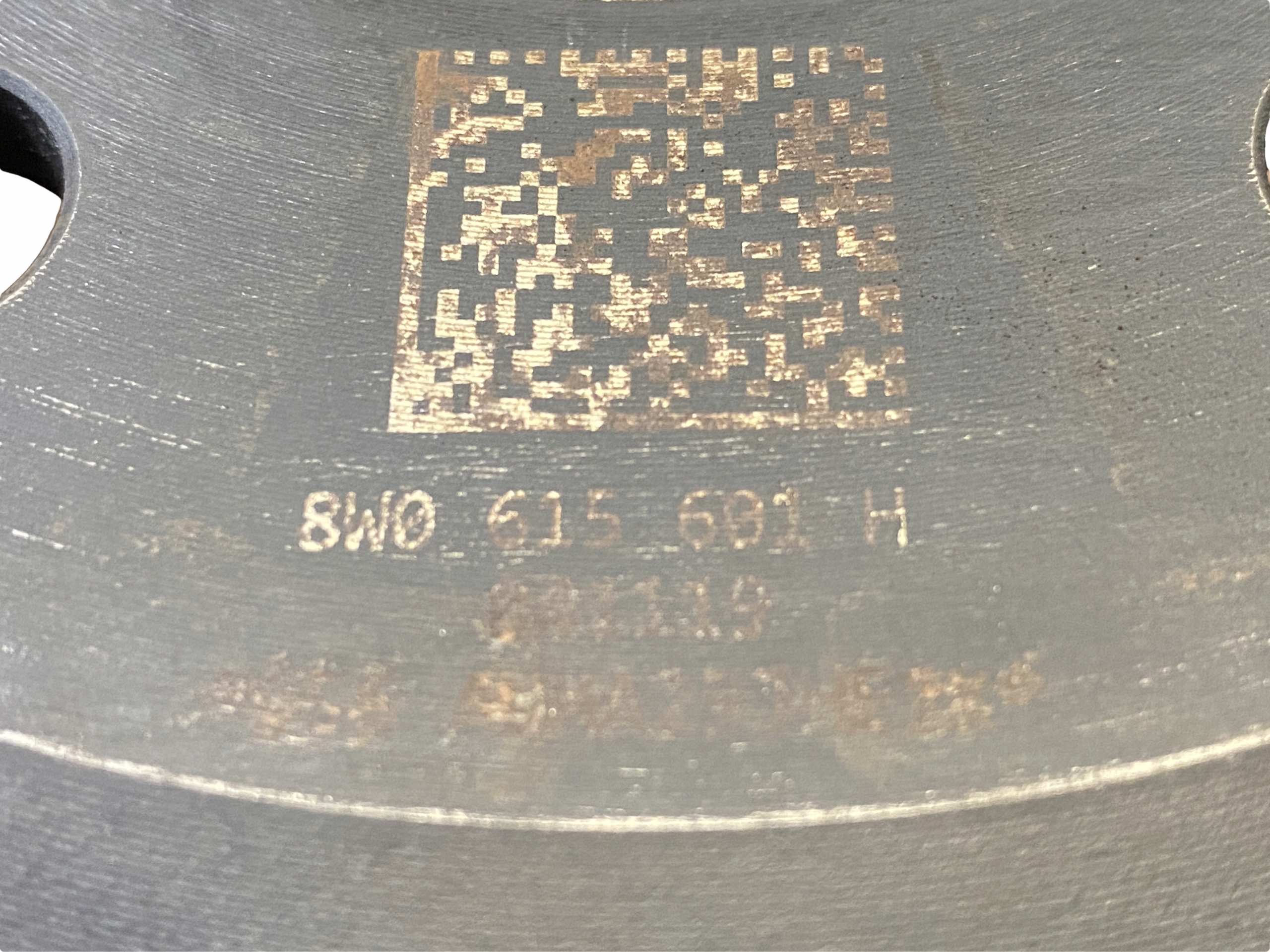 AUDI A4 A5 A6 A7 discs brake rear part 8W0615601H
