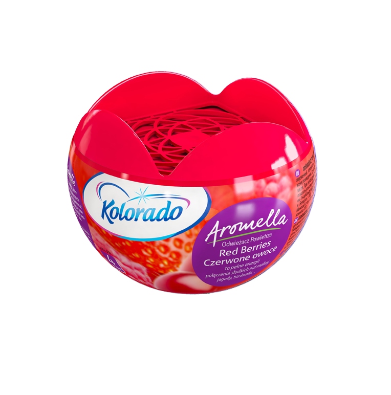 

Kolorado Aromella Odświeżacz Czerwone Owoce 150g