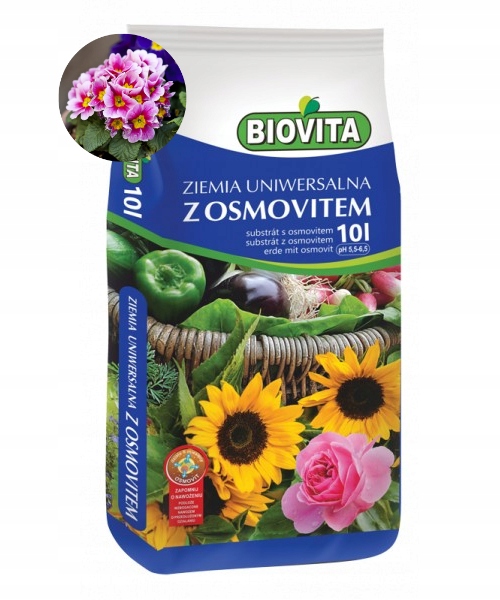 

Biovita Podłoże Ziemia Uniwersalna z Nawozem 10L