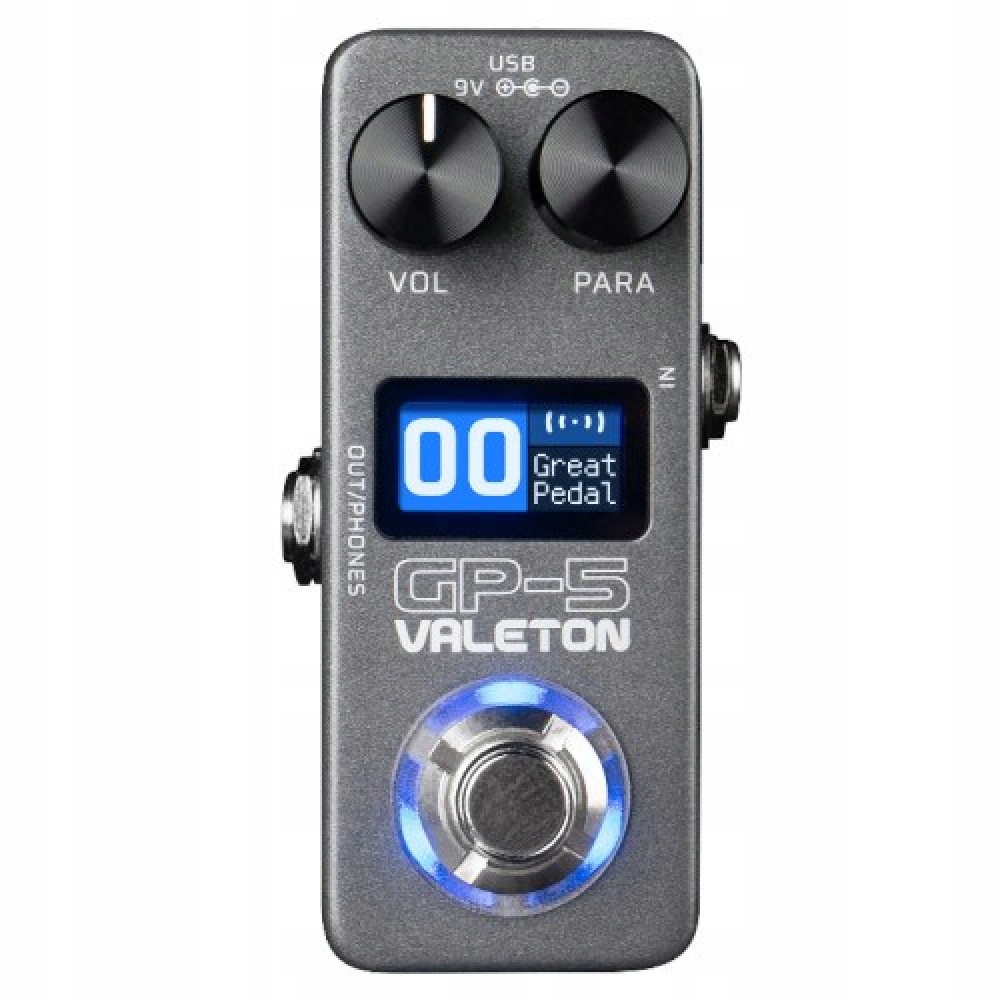 Valeton GP-5 – Kytarový multiefekt