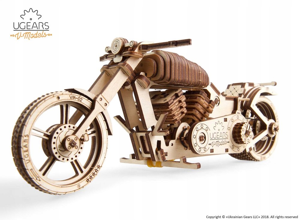 

UGears Motocykl Bike VM-02 Model mechaniczny